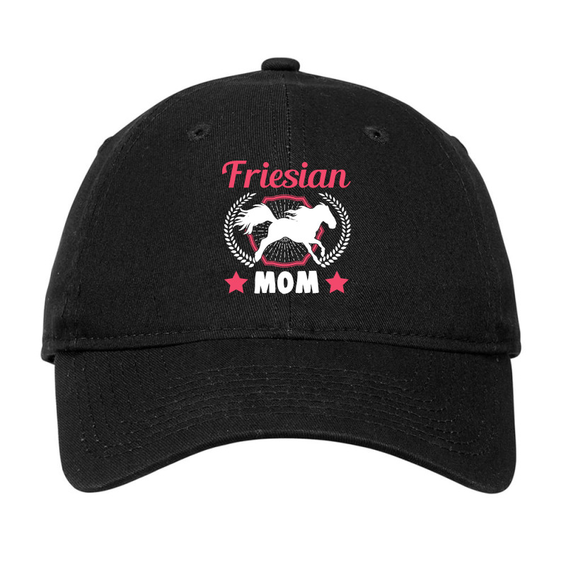 Friesian Mom Horse Rider Girl Adjustable Cap | Artistshot