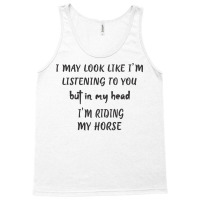 Horse Gifts Horse Riding Gifts Horseback Riding In Tank Top | Artistshot