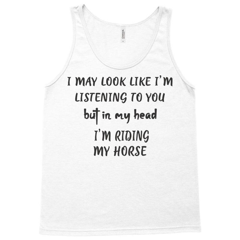 Horse Gifts Horse Riding Gifts Horseback Riding In Tank Top by wsletiguuri | Artistshot