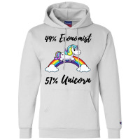 49 Economist 51 Unicorn Aesthetic Champion Hoodie | Artistshot