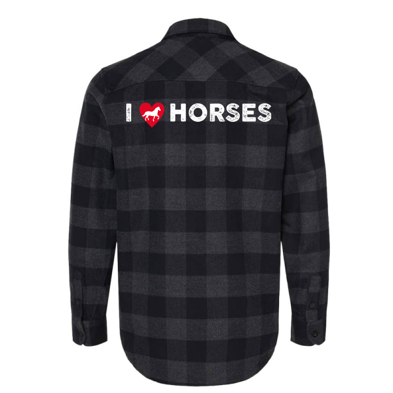 Lovely Horse  I Love My Horse Hippie Flannel Shirt by wsletiguuri | Artistshot