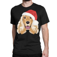 English Cocker Spaniel Merry Christmas Cool Classic T-shirt | Artistshot