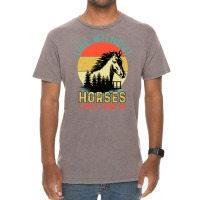 Life Without Horse I Dont Think So Stars Vintage T-shirt | Artistshot