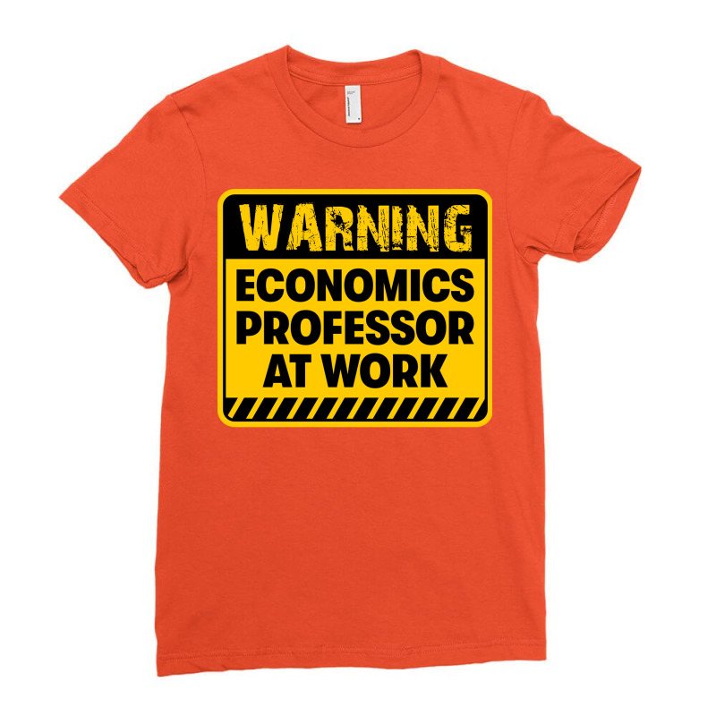 Economics Professor At Work Girl Ladies Fitted T-Shirt by ushaanthihr | Artistshot