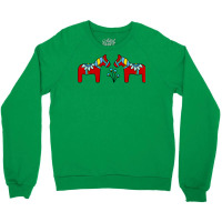 Swedish Dala Horses Vintage Crewneck Sweatshirt | Artistshot