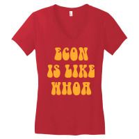 Economics Is Like Whoa Vintage Women's V-neck T-shirt | Artistshot