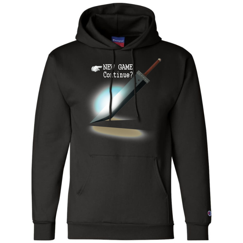 New Game  Continue Champion Hoodie by fershbwelec | Artistshot