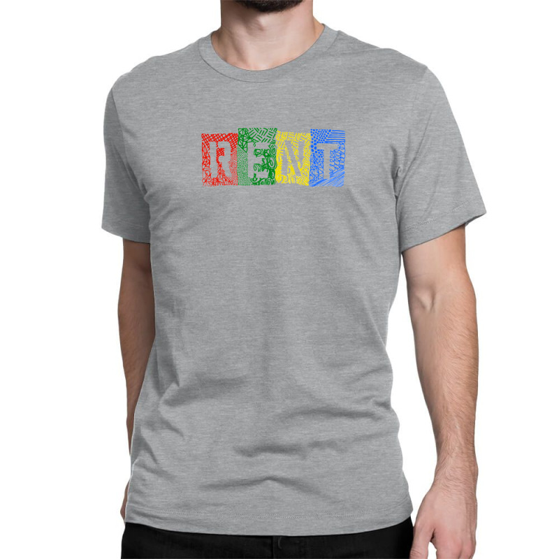 Rent The Musical Classic T-shirt by fershbwelec | Artistshot