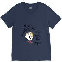 There's Something There That Wasn't There Before V-neck Tee | Artistshot