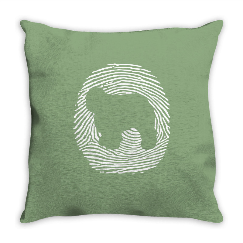 Dna Fingerprint Old English Sheepdog Stars Throw Pillow by oziledmadjer9 | Artistshot