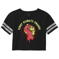 Fight Climate Change Earth Day Climate Change Nost Scorecard Crop Tee | Artistshot