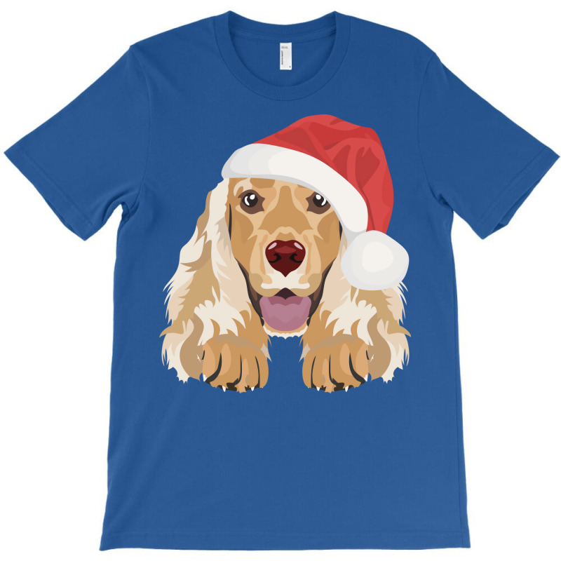 English Cocker Spaniel Merry Christmas Tumblr T-shirt | Artistshot