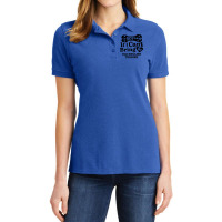 Im Not Going If I Cant Bring My Old English Terrie Ladies Polo Shirt | Artistshot