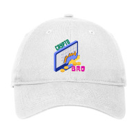 Crypto Bro For Financial Markets Lovers Hippie Adjustable Cap | Artistshot