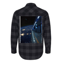 Space Station Cool Flannel Shirt | Artistshot