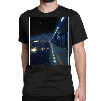 Space Station Cool Classic T-shirt | Artistshot