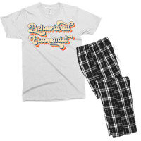 Behavioral Economist Job Retro Behavioral Economic Men's T-shirt Pajama Set | Artistshot