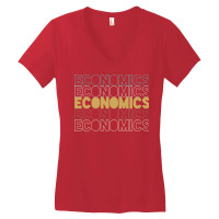 Economics Girl Travel Women's V-neck T-shirt | Artistshot