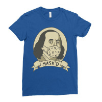 Ben Franklin With Face  Cute Ladies Fitted T-shirt | Artistshot