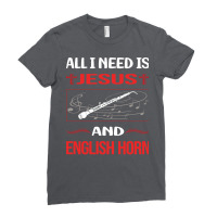 Funny Jesus English Horn Cor Anglais Stars Ladies Fitted T-shirt | Artistshot