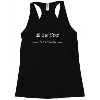 E Is For Economics 80s Racerback Tank | Artistshot