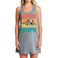 English Bulldog English Bulldog Nope Summer Tank Dress | Artistshot