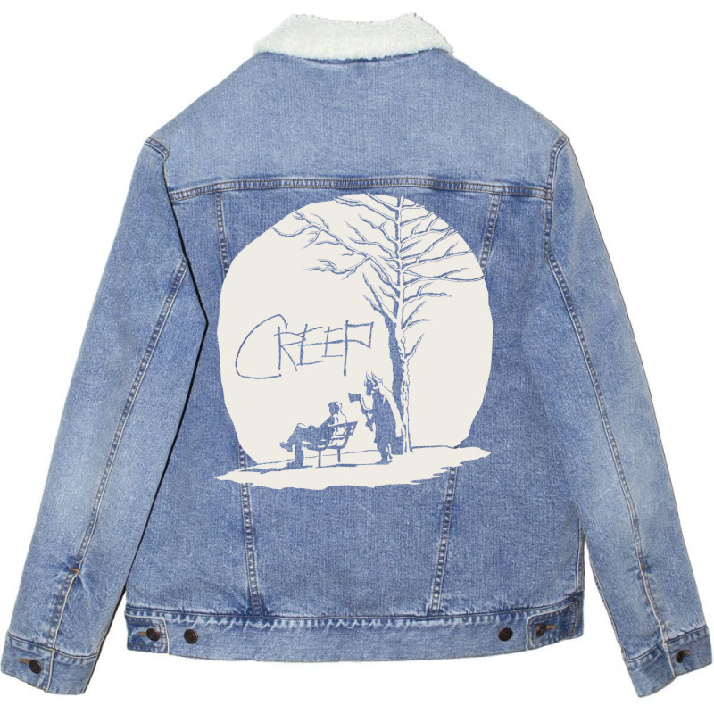 Creep Movie Unisex Sherpa-Lined Denim Jacket by embarigosineg | Artistshot