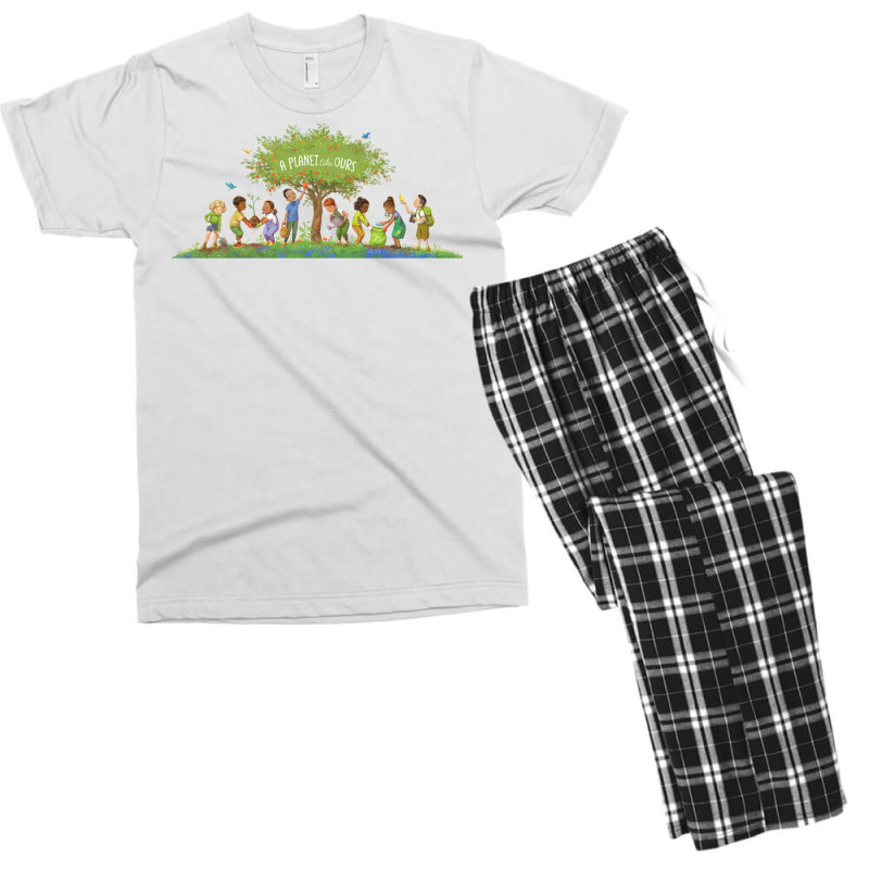 A Planet Like Ours Cute Men's T-shirt Pajama Set | Artistshot