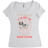 Its Okay If You Dont Like American English Coonhou Women's Triblend Scoop T-shirt | Artistshot