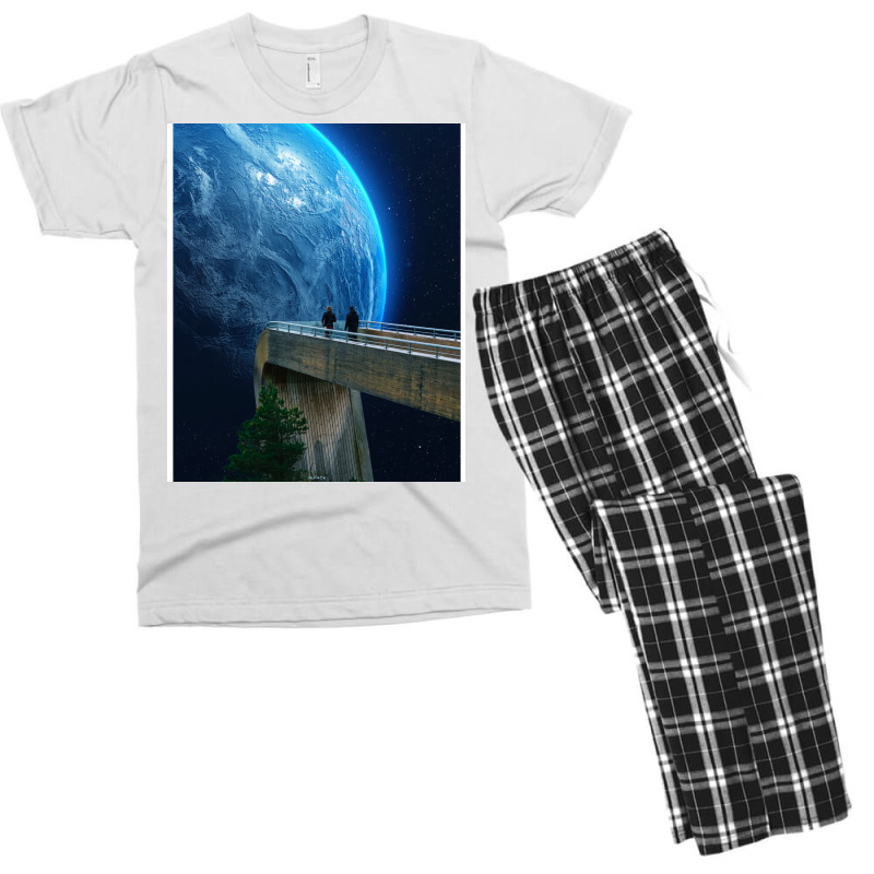 Admiring The View Love Men's T-shirt Pajama Set | Artistshot