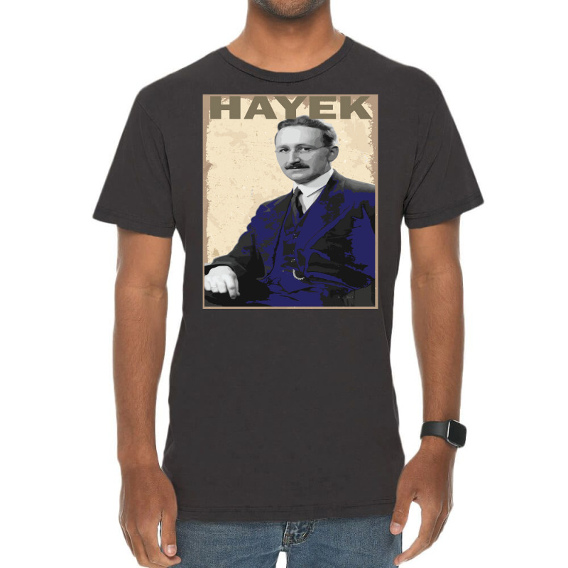 Friedrich Hayek Vintage Vintage T-Shirt by kojekslagod | Artistshot