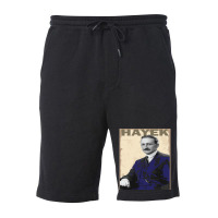 Friedrich Hayek Vintage Fleece Short | Artistshot