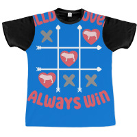 Bulldog Lovers Always Win Cute Graphic T-shirt | Artistshot