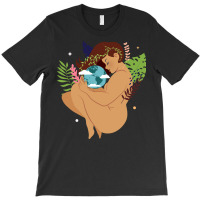 Brown Skinned Mother Earth Hipster T-shirt | Artistshot