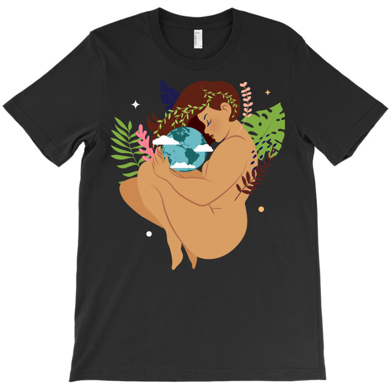 Brown Skinned Mother Earth Hipster T-shirt | Artistshot