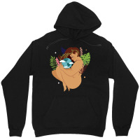 Brown Skinned Mother Earth Hipster Unisex Hoodie | Artistshot