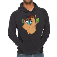 Brown Skinned Mother Earth Hipster Vintage Hoodie | Artistshot