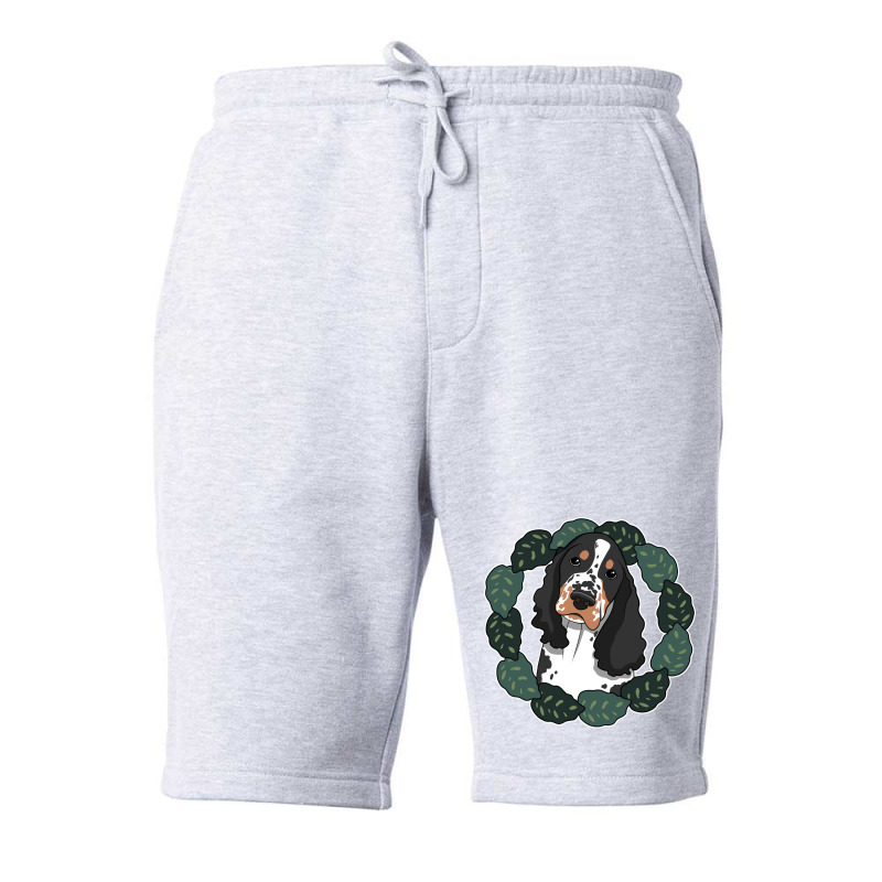 English Springer Spaniel Dog Aesthetic Fleece Short by njeckilkhanu | Artistshot