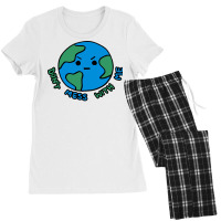 Dont Mess With Me Angry Earth Women's Pajamas Set | Artistshot