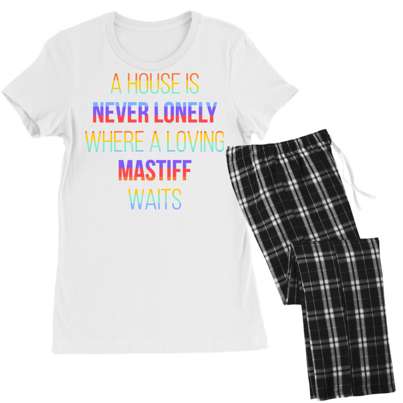 English Mastiff Yellow Cool Women's Pajamas Set by dragajgheathx | Artistshot