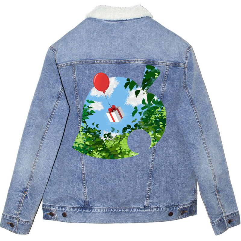 New Horizons Unisex Sherpa-Lined Denim Jacket by znaidiativot | Artistshot