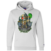 Earth Element Cartoon Cool Champion Hoodie | Artistshot