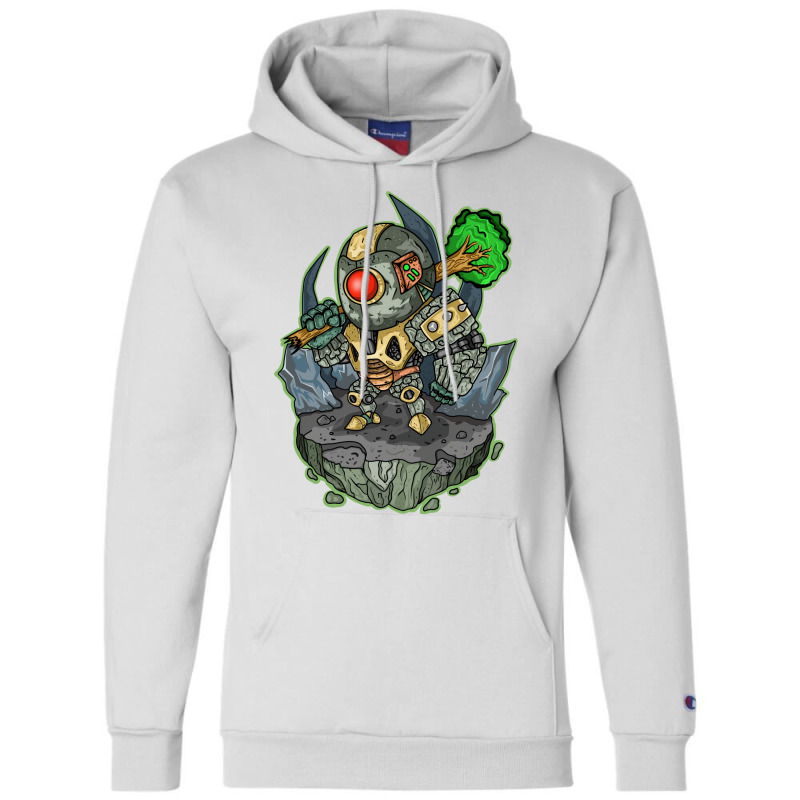 Earth Element Cartoon Cool Champion Hoodie by dergiakcjaj | Artistshot