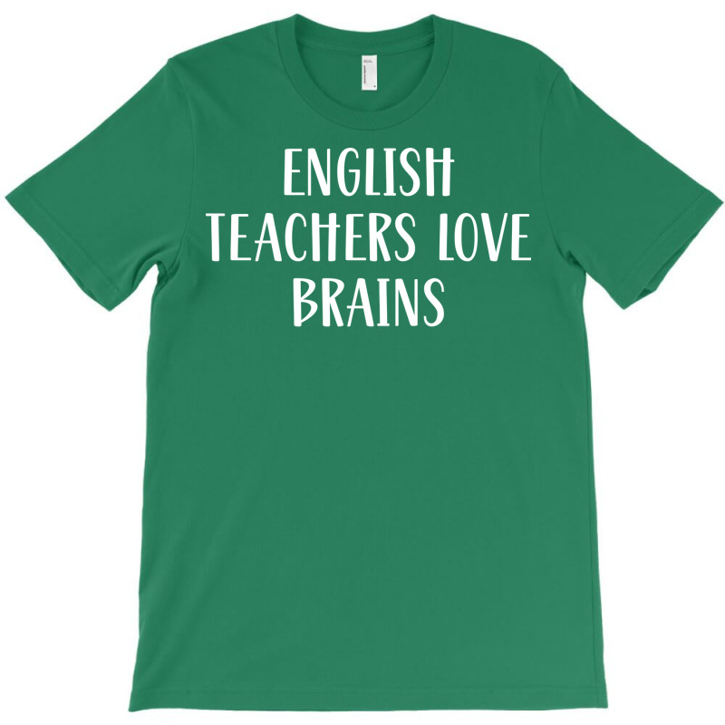 English Teachers Love Brains Summer T-shirt | Artistshot