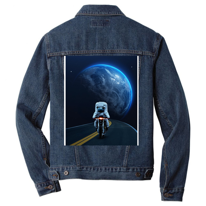 Driving Home Yellow Men Denim Jacket | Artistshot