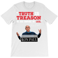 Ron Paul Truth Is Treason Yellow T-shirt | Artistshot