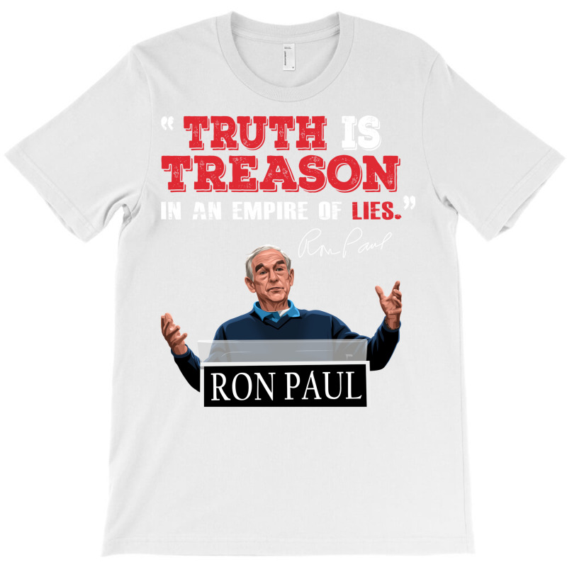 Ron Paul Truth Is Treason Yellow T-Shirt by terleytsaka6 | Artistshot