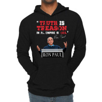 Ron Paul Truth Is Treason Yellow Lightweight Hoodie | Artistshot