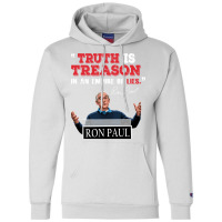 Ron Paul Truth Is Treason Yellow Champion Hoodie | Artistshot