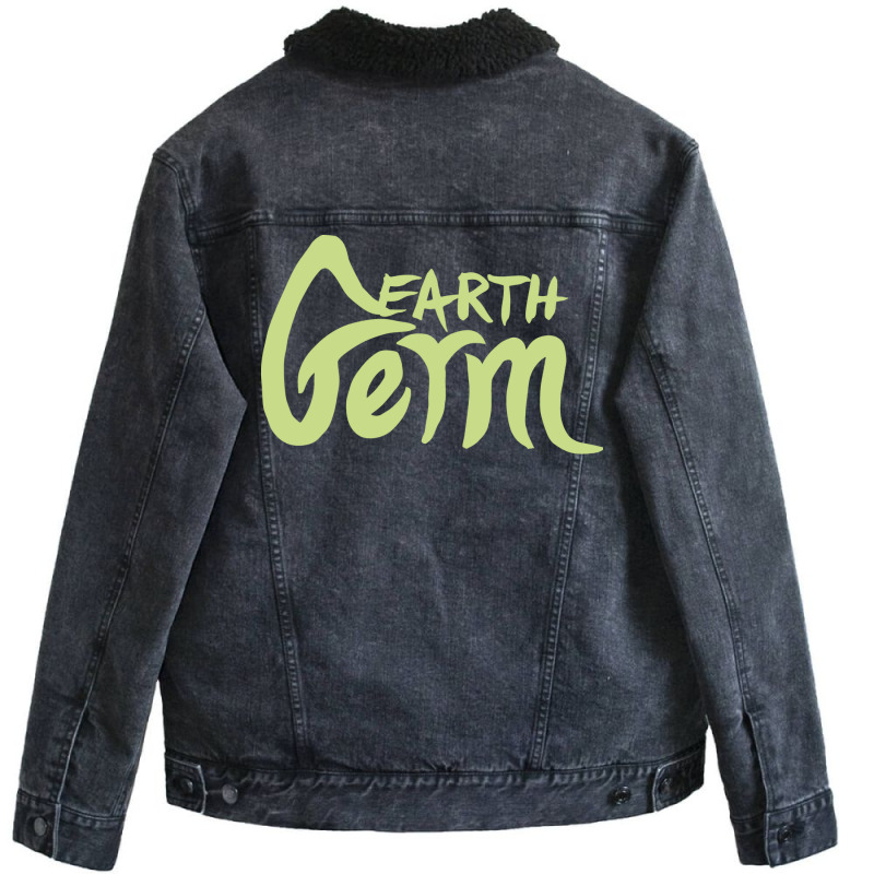 Earth Germ Tumblr Unisex Sherpa-lined Denim Jacket | Artistshot